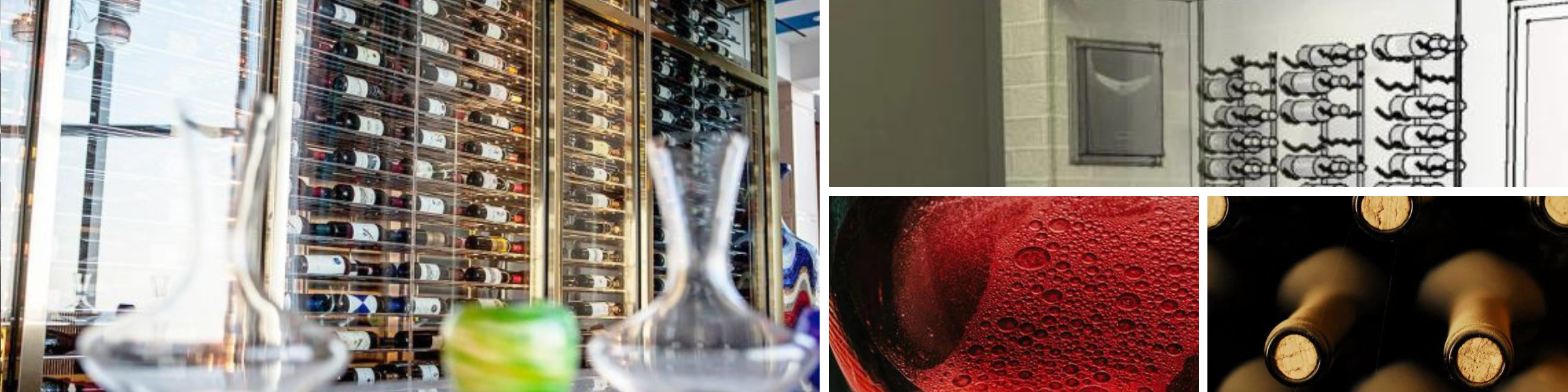 Red Wine Decanter at Wine Tasting