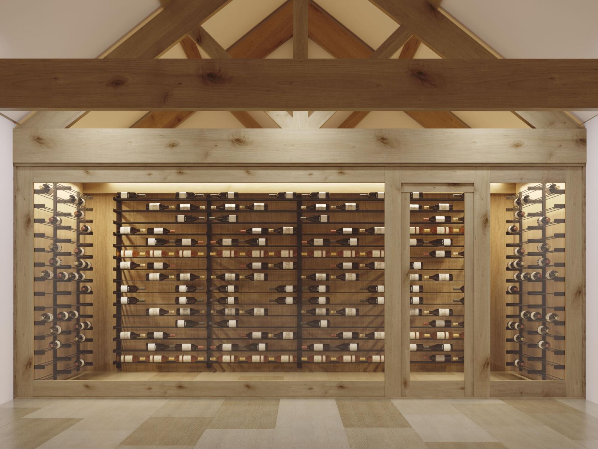 Winery Wine Cellar Display by Wine Racks America.