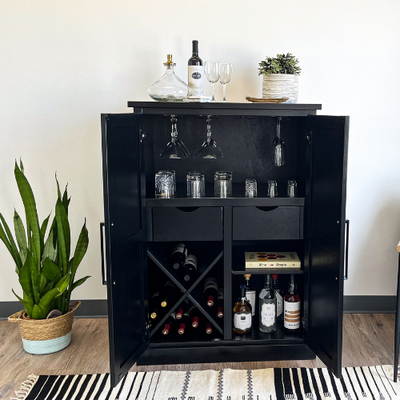 Willamette Wine & Liquor Cabinet