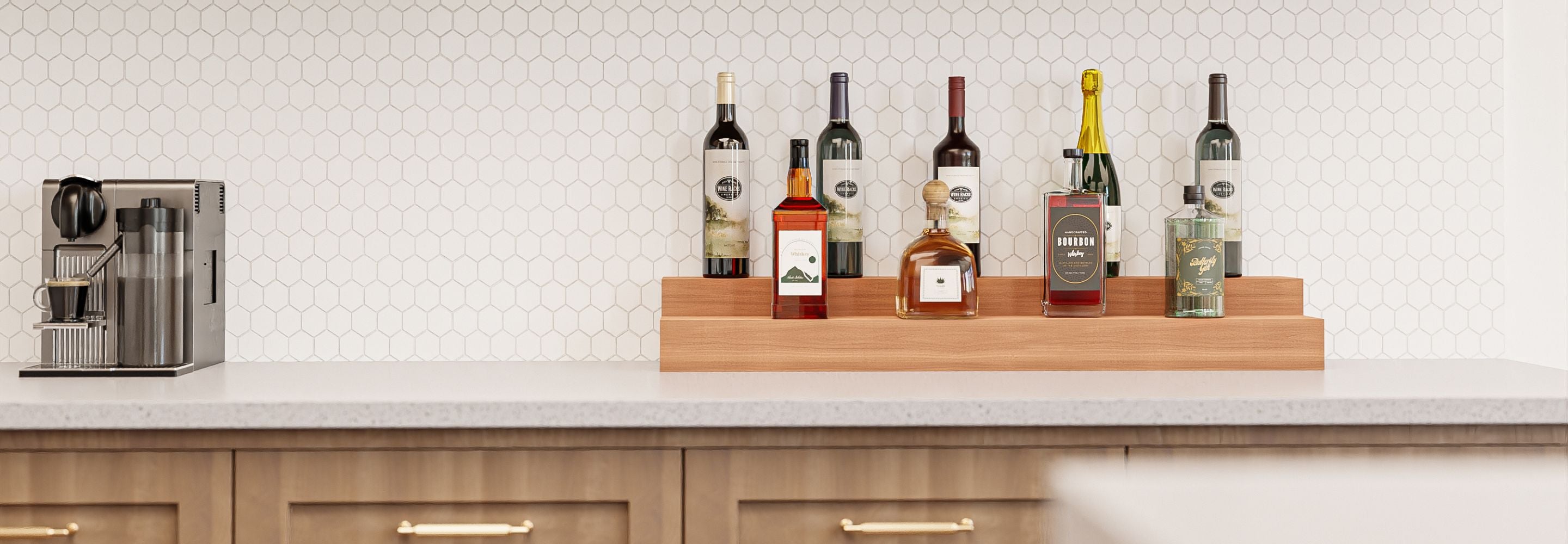 Home Bar and Liquor Countertop Displays