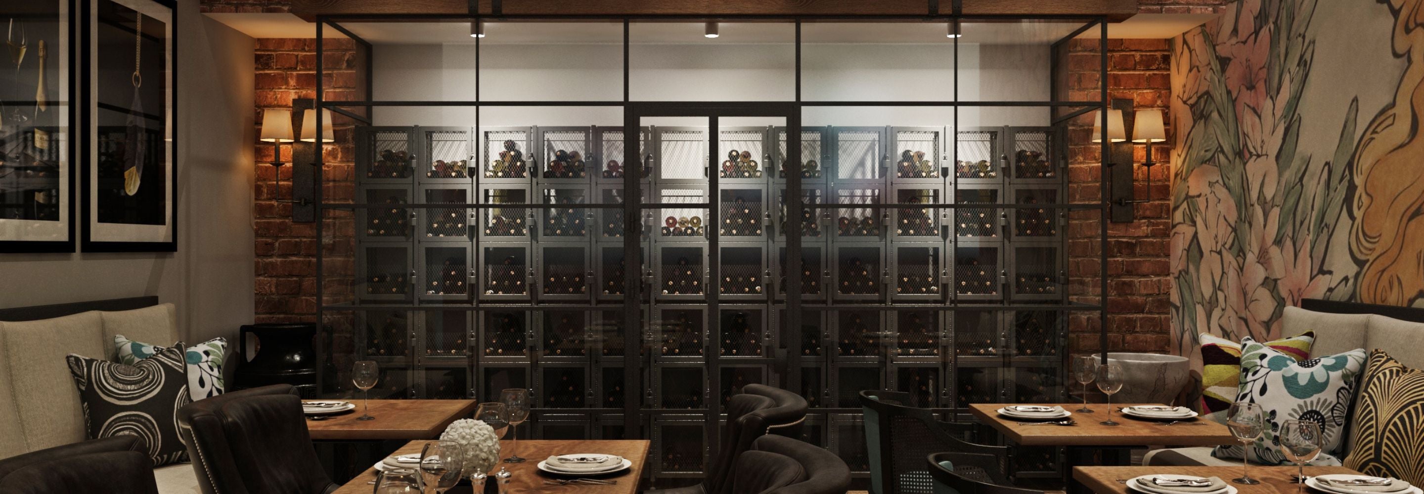 Hotel Wine Cellar, Racks and Displays