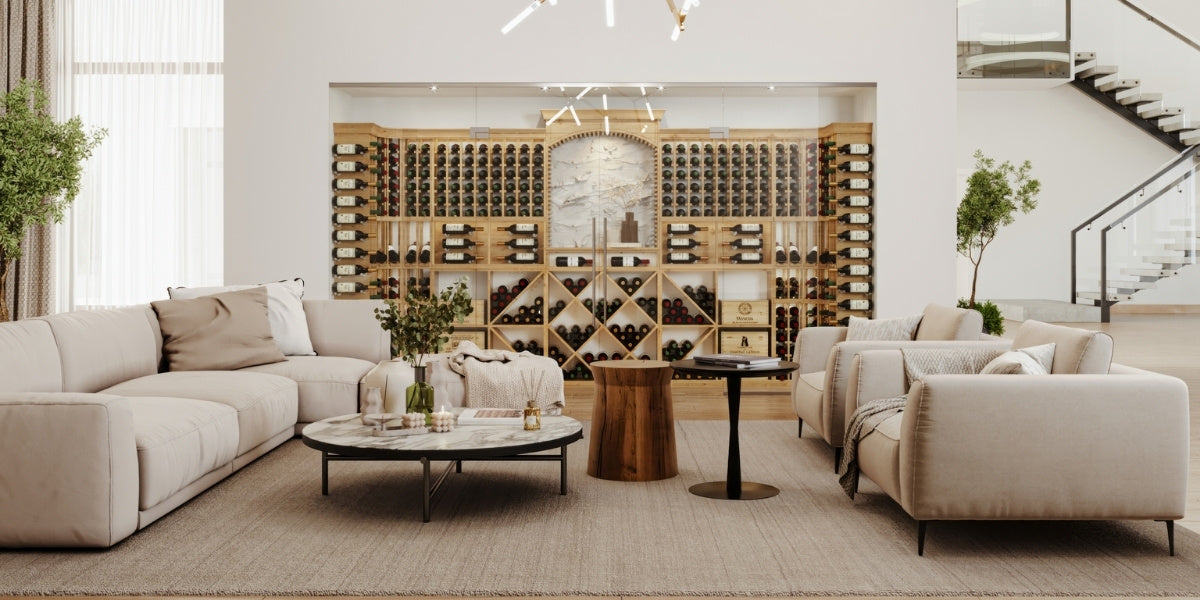 Custom Wood Wine Rack Displays