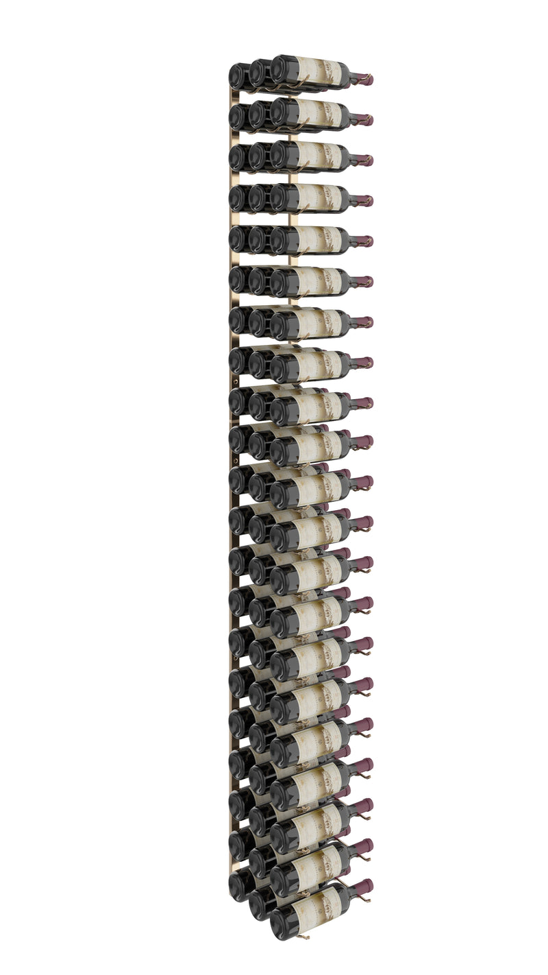 W Series Wine Rack 7 (wall mounted metal bottle storage kit)