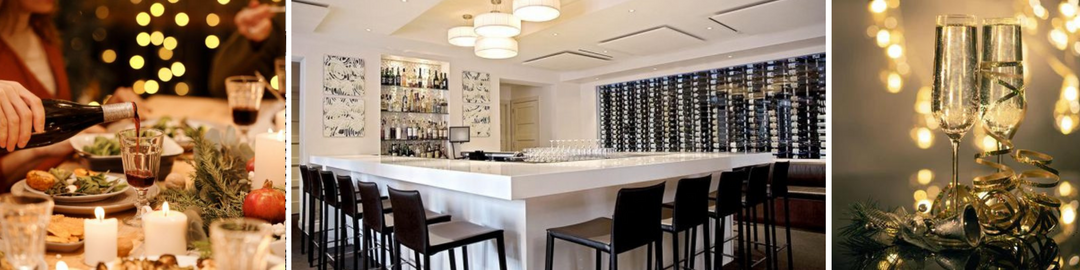 Two Glasses of Clear Wine Vintage