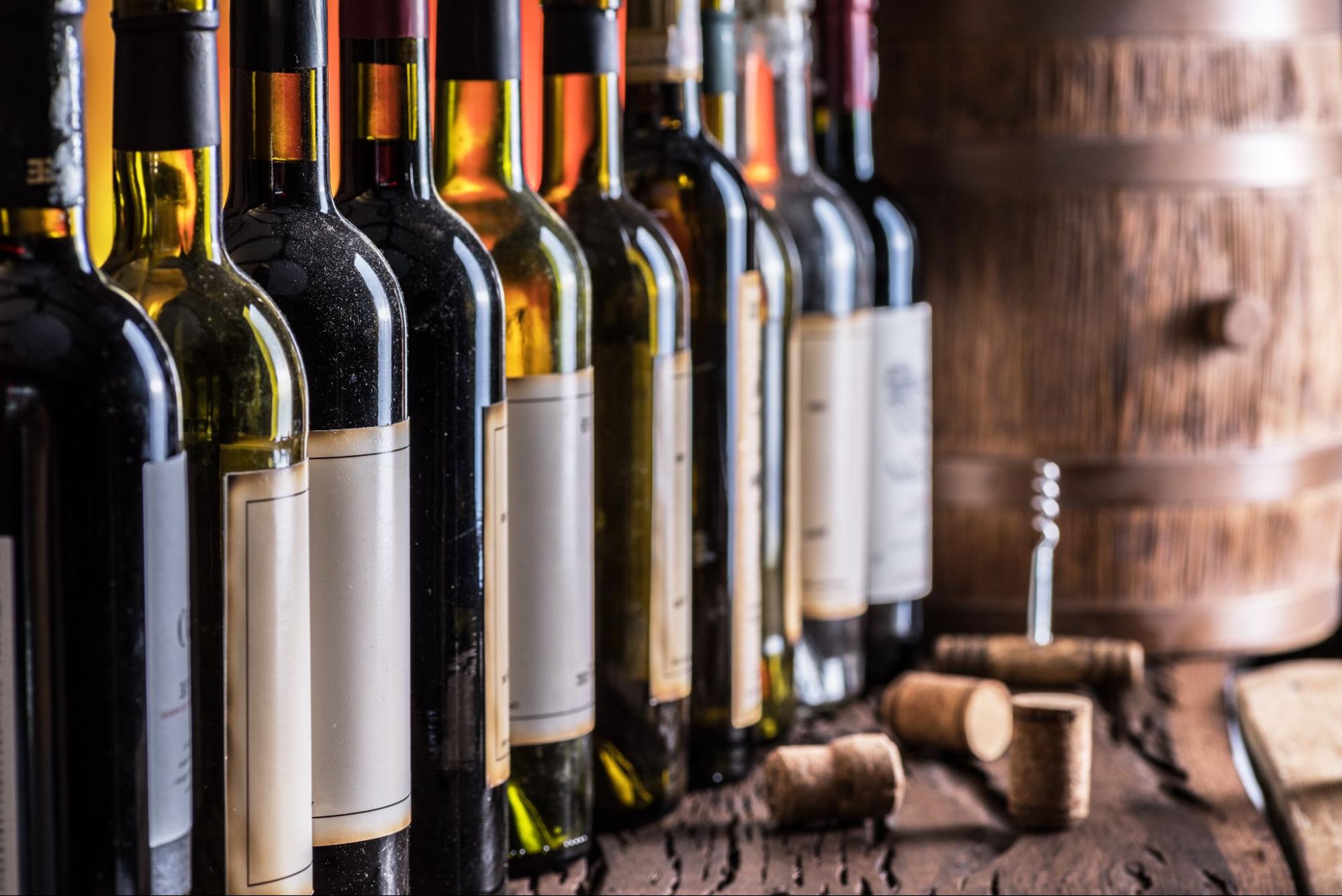 Bottles of Wine
