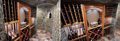 Cellar Showcase: A Rustic Stone Wine Cellar