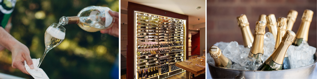 Champagne Cellar Display