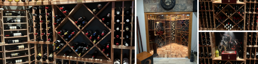 Scranton Wine Cellar Design with Wine Cubbies