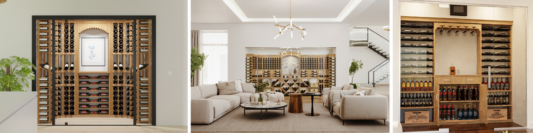 DIY Wine Cabinets and Wine Racks