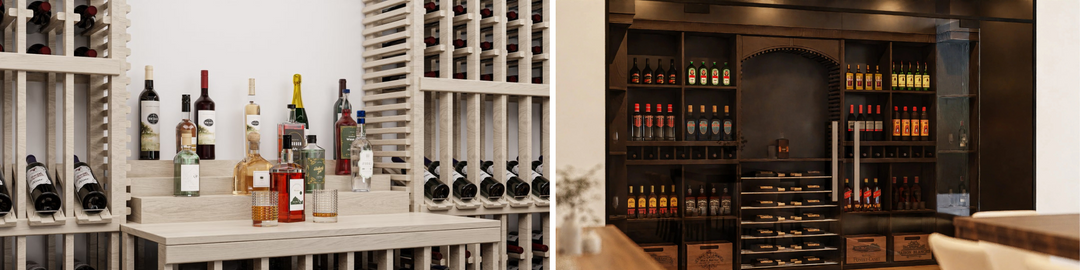 Trending Home Bar Storage Ideas for Wine and Liquor Enthusiasts 