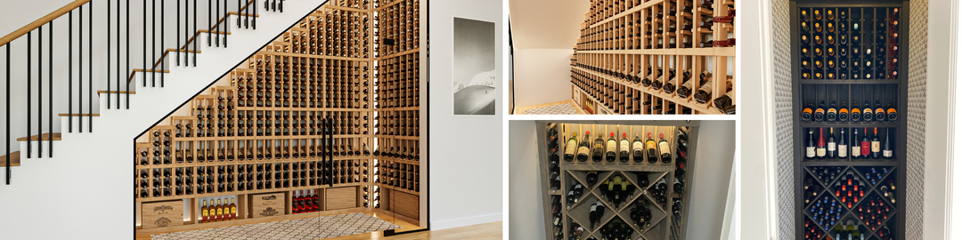 Under the Stairs Wine Storage