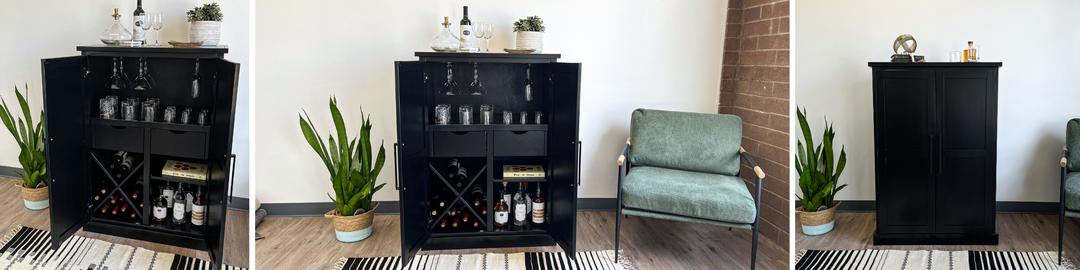 Home Bar Cabinets & Carts