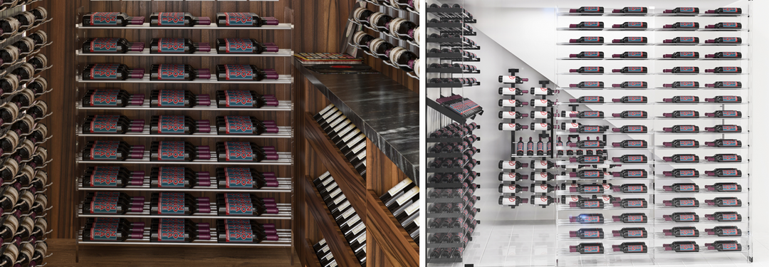 Freestanding Metal Wine Racks
