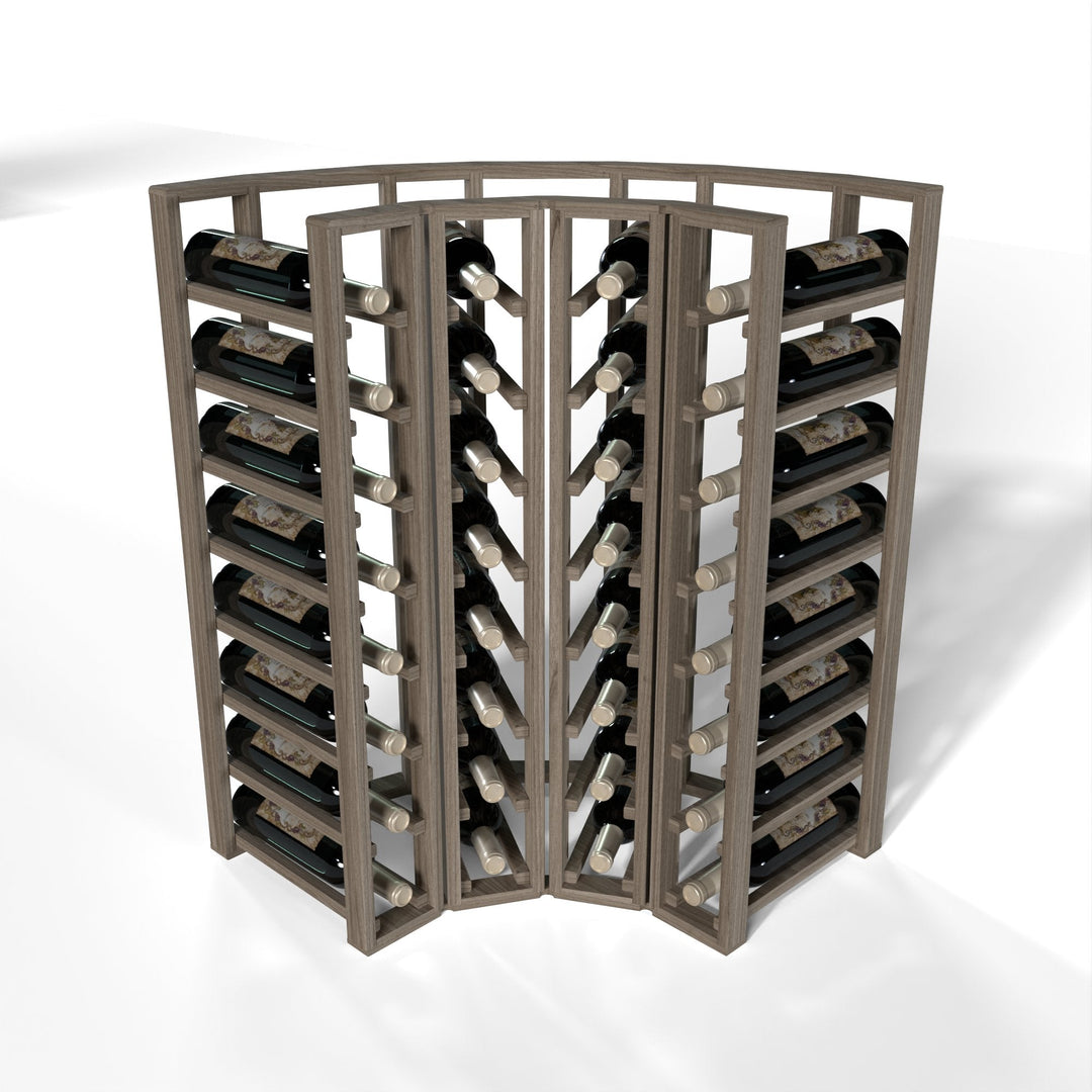 Curved Corner Wine Racks