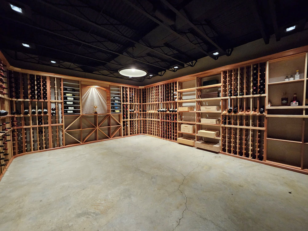 Base Wood Wine Rack Displays