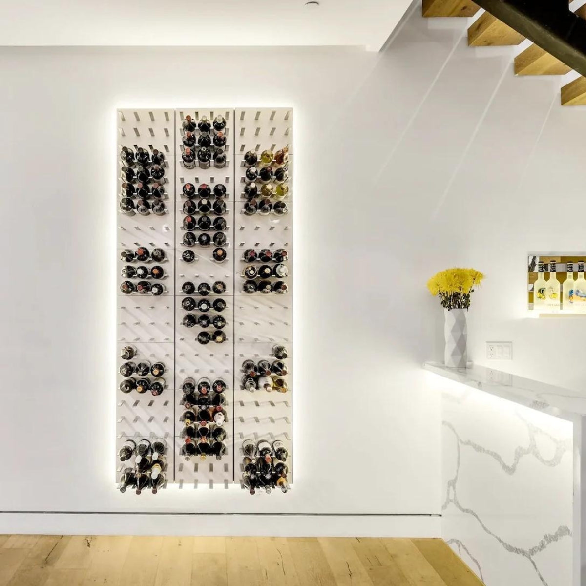 Modern STACT™ Wine Racks | Shop Modern Wall Hanging Wine Rack Displays ...