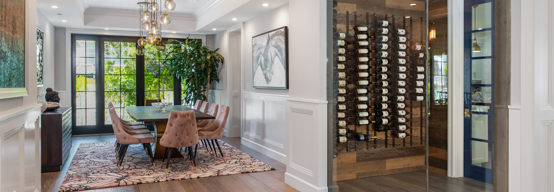 VintageView Wall Mounted Metal Wine Racks