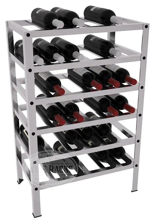 Single Deep Metal Wine Racks - Wine Racks America