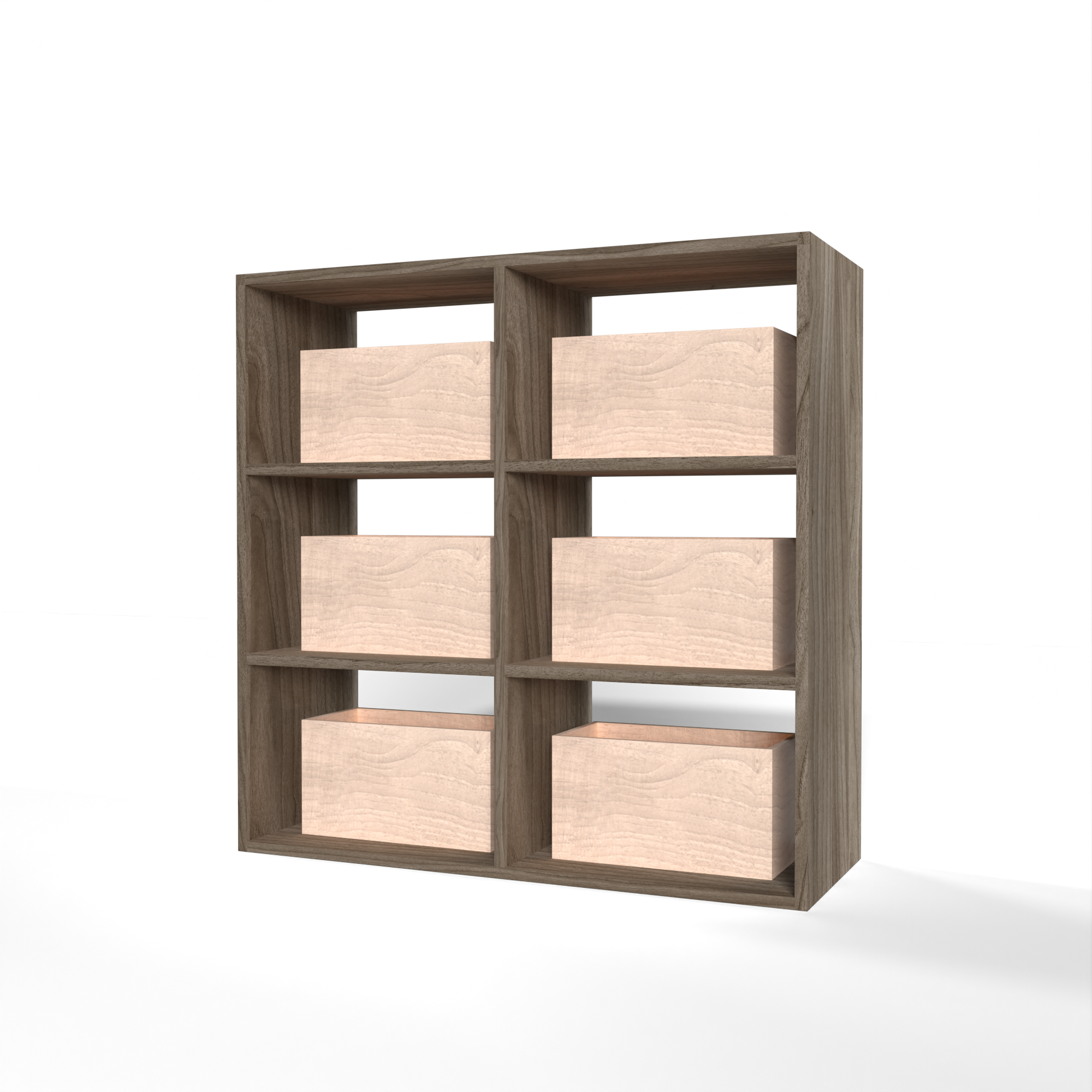 GrandCellar™ - 8 Column Full-Depth Wine Case Bin - 36