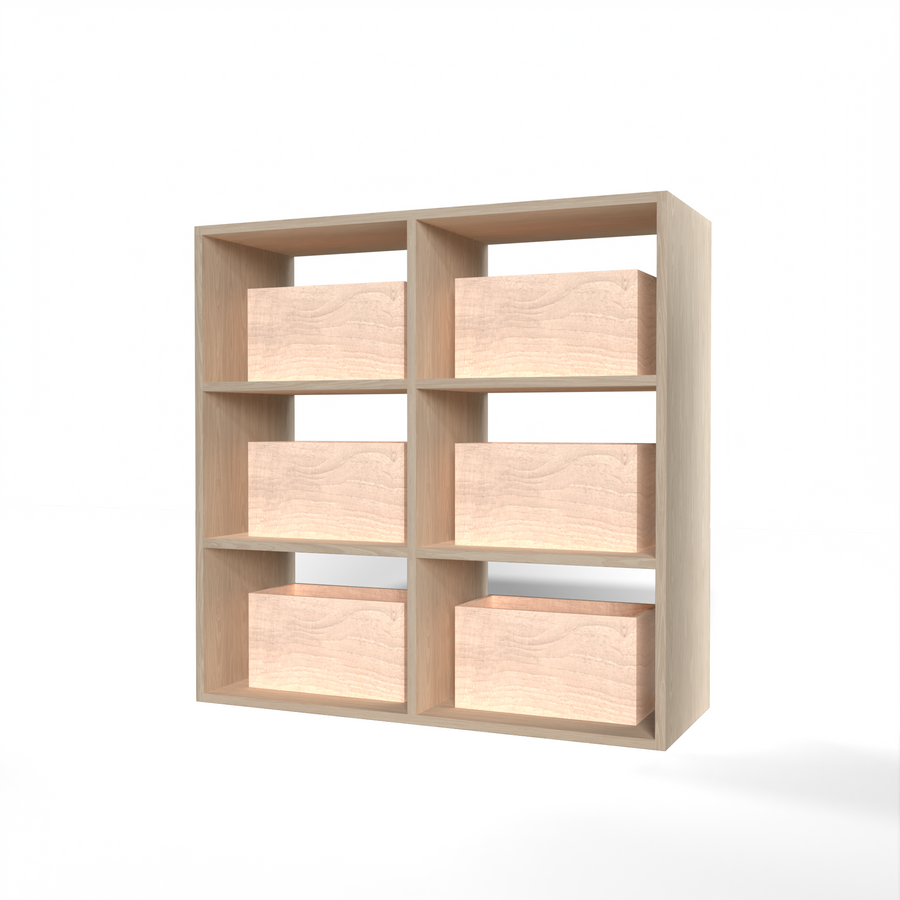 GrandCellar™ - 8 Column Full-Depth Wine Case Bin - 36"