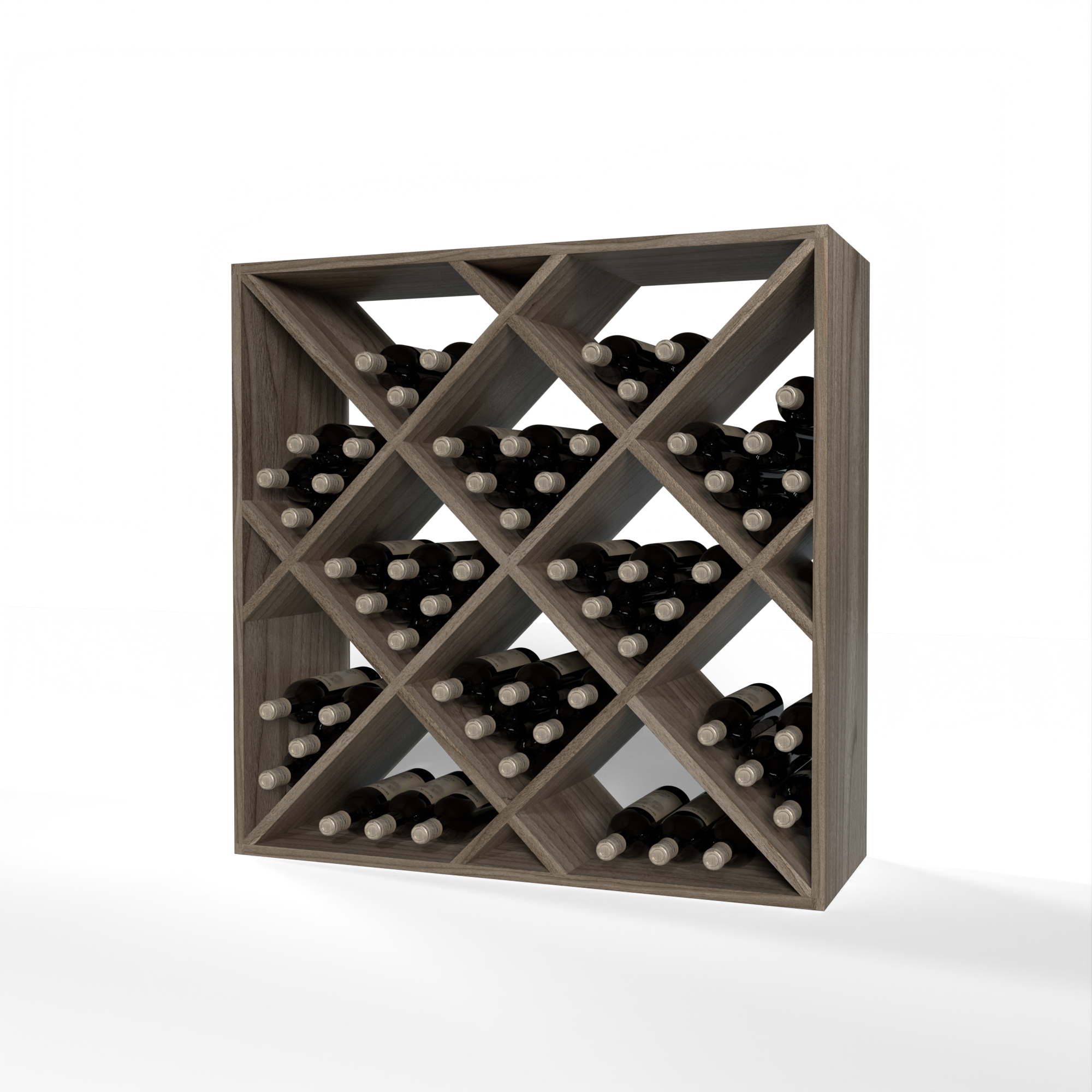GrandCellar™ - 8 Column Full-Depth Diamond Cube - 36