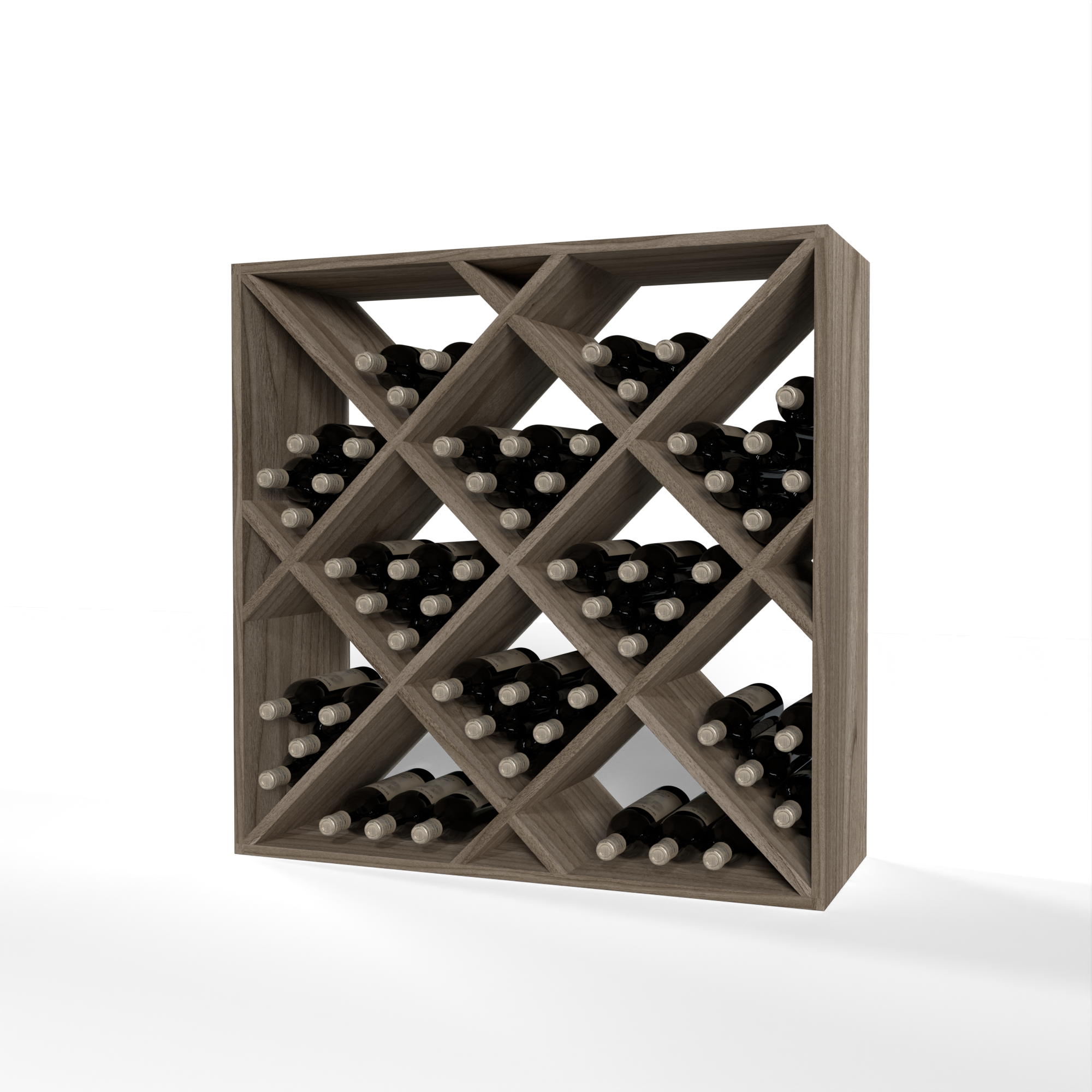 GrandCellar™ - 8 Column Full-Depth Diamond Cube - 36