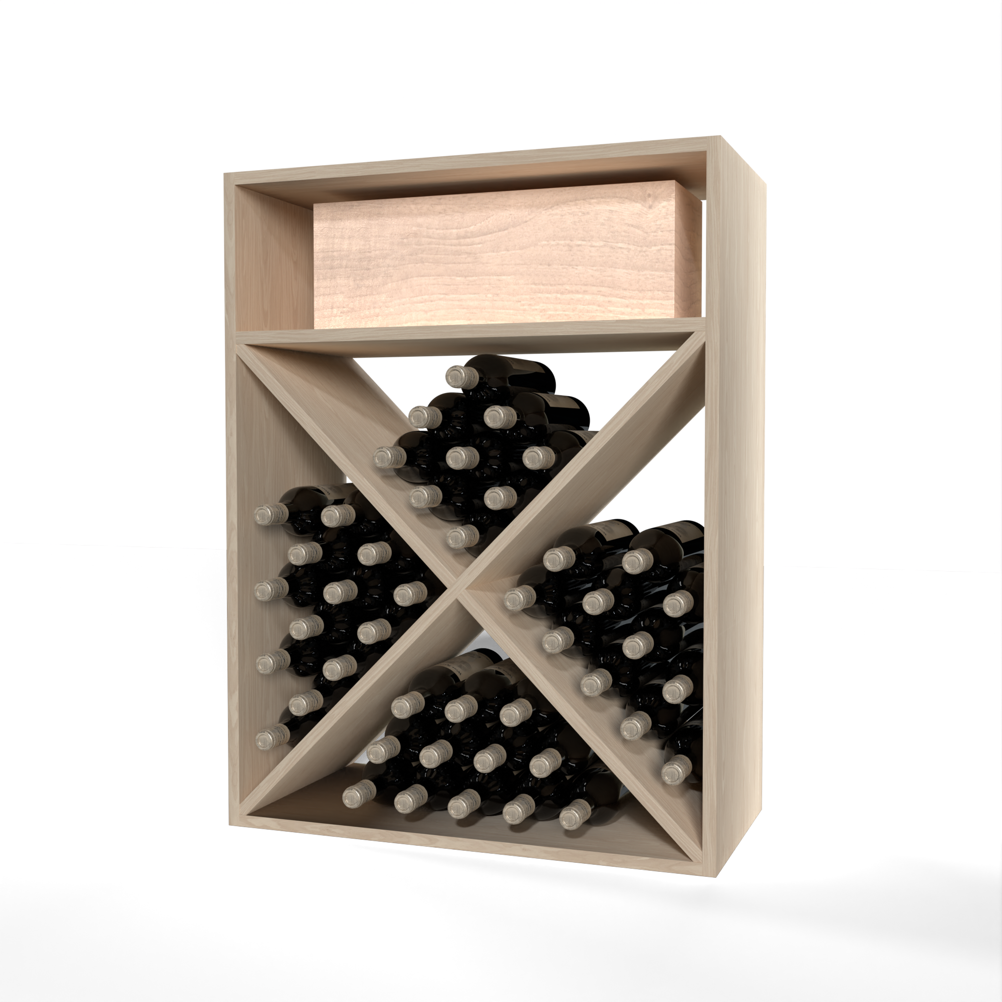 GrandCellar™ - 6 Column Full-Depth X Bin - 36