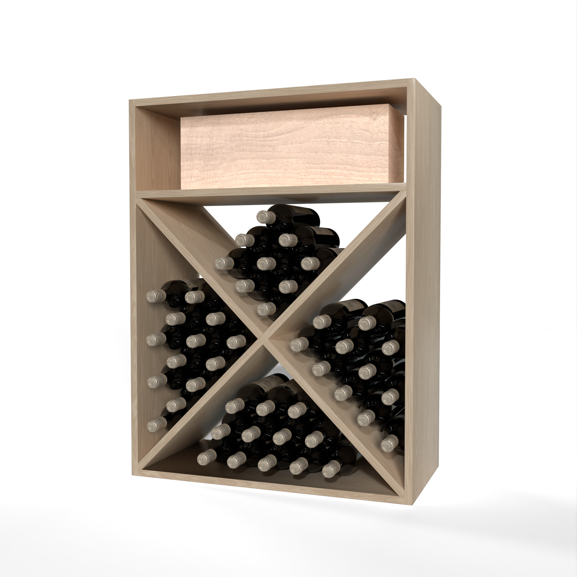 GrandCellar™ - 6 Column Full-Depth X Bin - 36