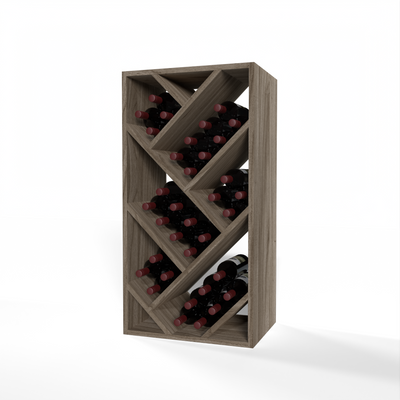 GrandCellar™ - 4 Column Full-Depth Herringbone Wine Bin - 36"