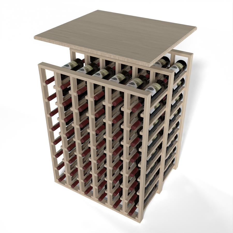 GrandCellar™ - 6 Column Full-Depth Double Deep Solid Top
