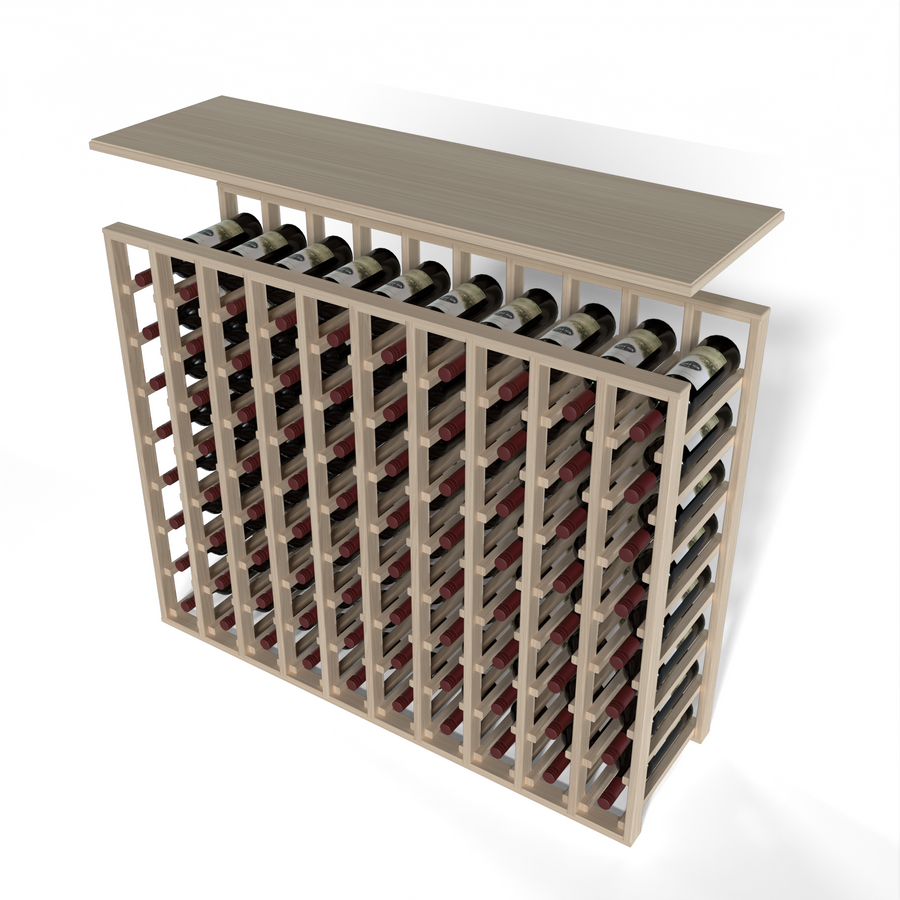 GrandCellar™ - 10 Column Full-Depth Solid Top