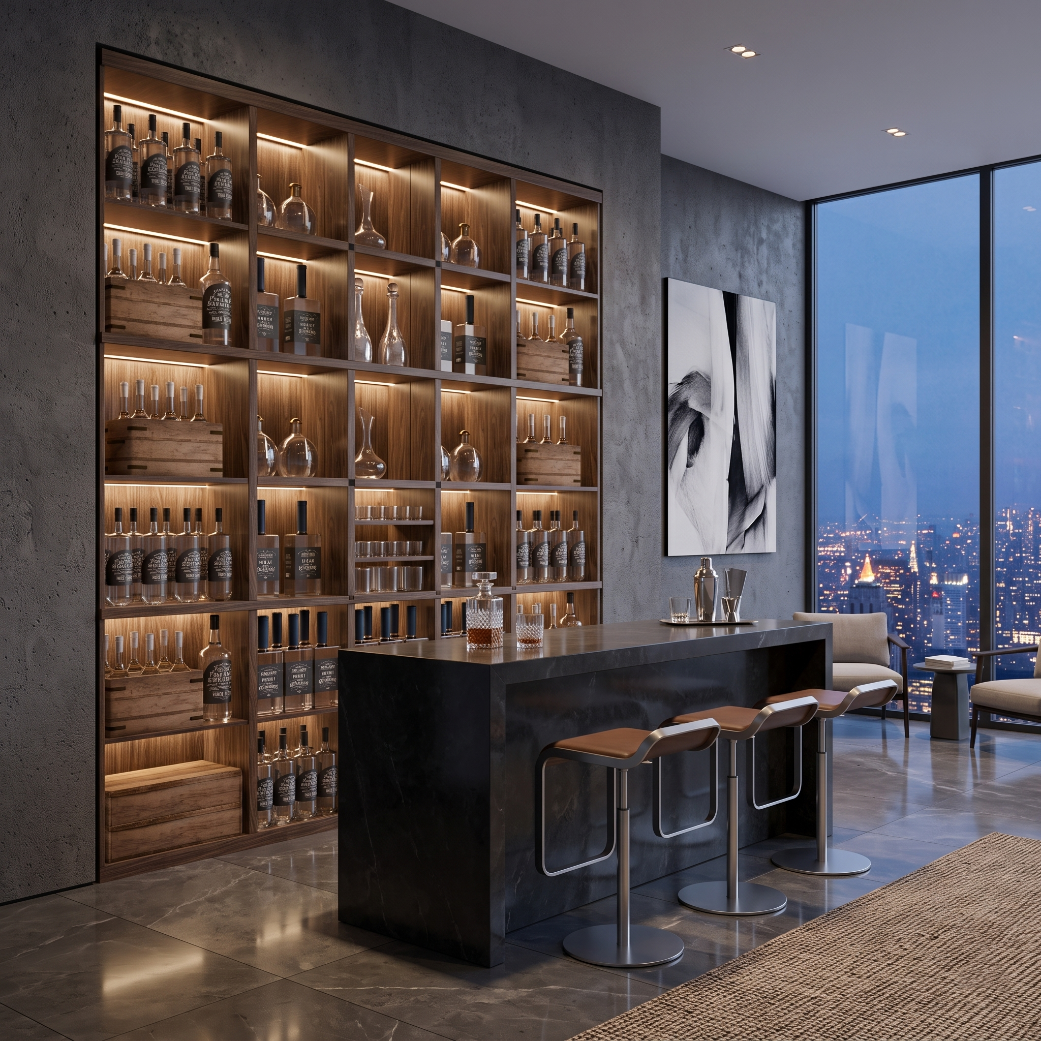 Bar & Beverage The Signature Display