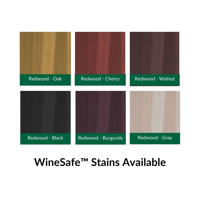 Standard Sample Swatch - Premium Redwood - Satin/Unfinished