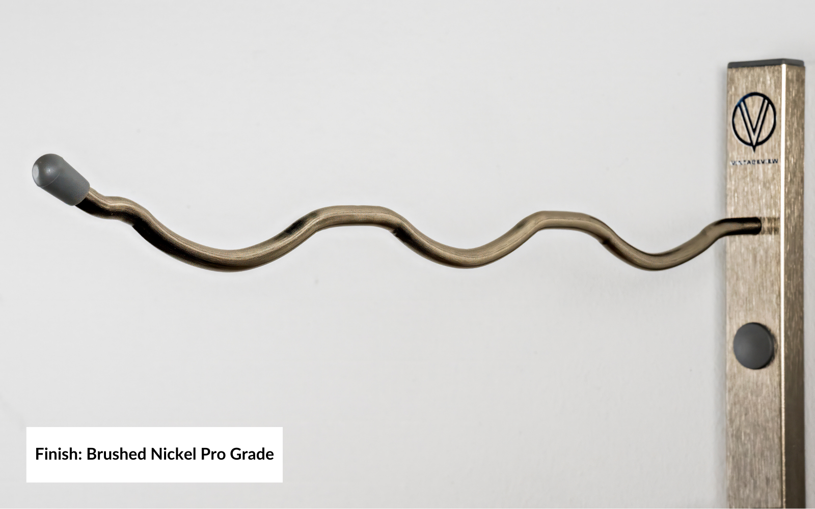 W Series Wine Rack 8 (modern wall mounted metal bottle storage)