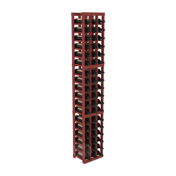 InstaCellar - 3 Column Standard Rack in Pine Cherry stained without Clear Coat