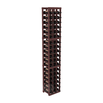 InstaCellar - 3 Column Standard Rack in Pine Walnut stained without Clear Coat