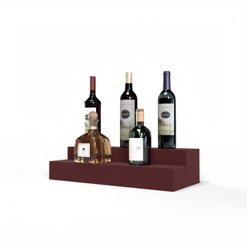 Liquor Riser, 2 Riser 4 Column in Ponderosa Pine Cherry stained without WineSafe™ Satin Sealant