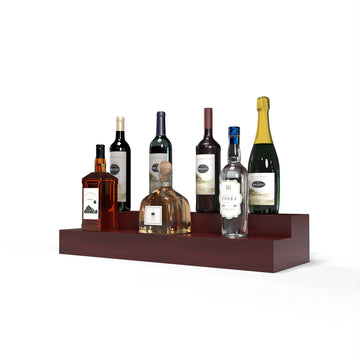 Liquor Riser, 2 Riser 6 Column in Knotty Alder Cherry stained with WineSafe™ Satin Sealant