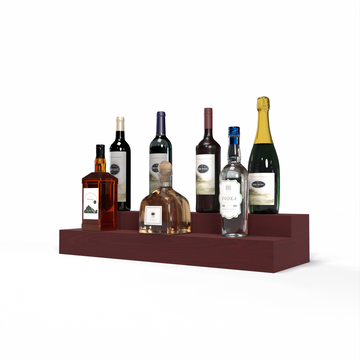 Liquor Riser, 2 Riser 6 Column in Ponderosa Pine Cherry stained without WineSafe™ Satin Sealant