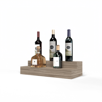 Liquor Riser, 2 Riser 4 Column in Walnut Unstained without WineSafe™ Satin Sealant