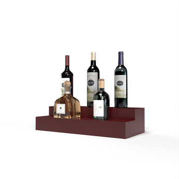 Liquor Riser, 2 Riser 4 Column in Grand Mahogany Cherry stained with WineSafe™ Satin Sealant