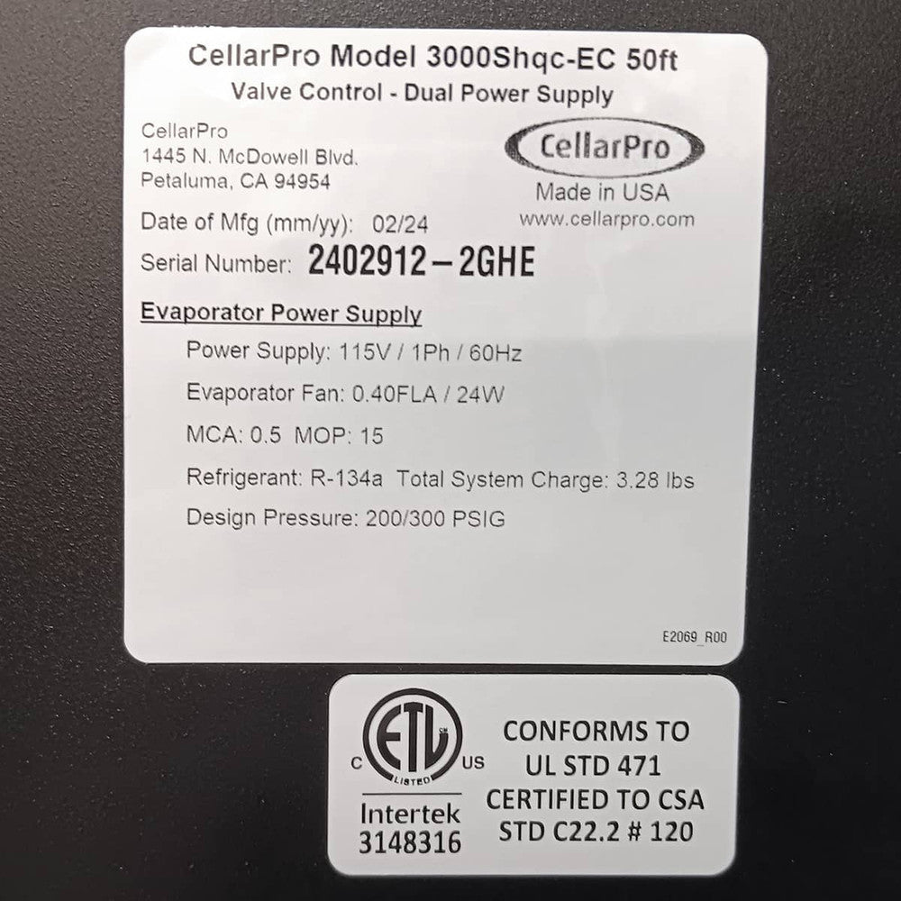 3000Shqc Hor. – 50ft Quick Con.