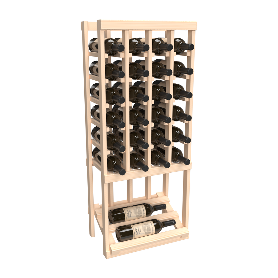 InstaCellar - 4 Column High Reveal Rack w/ Side Display