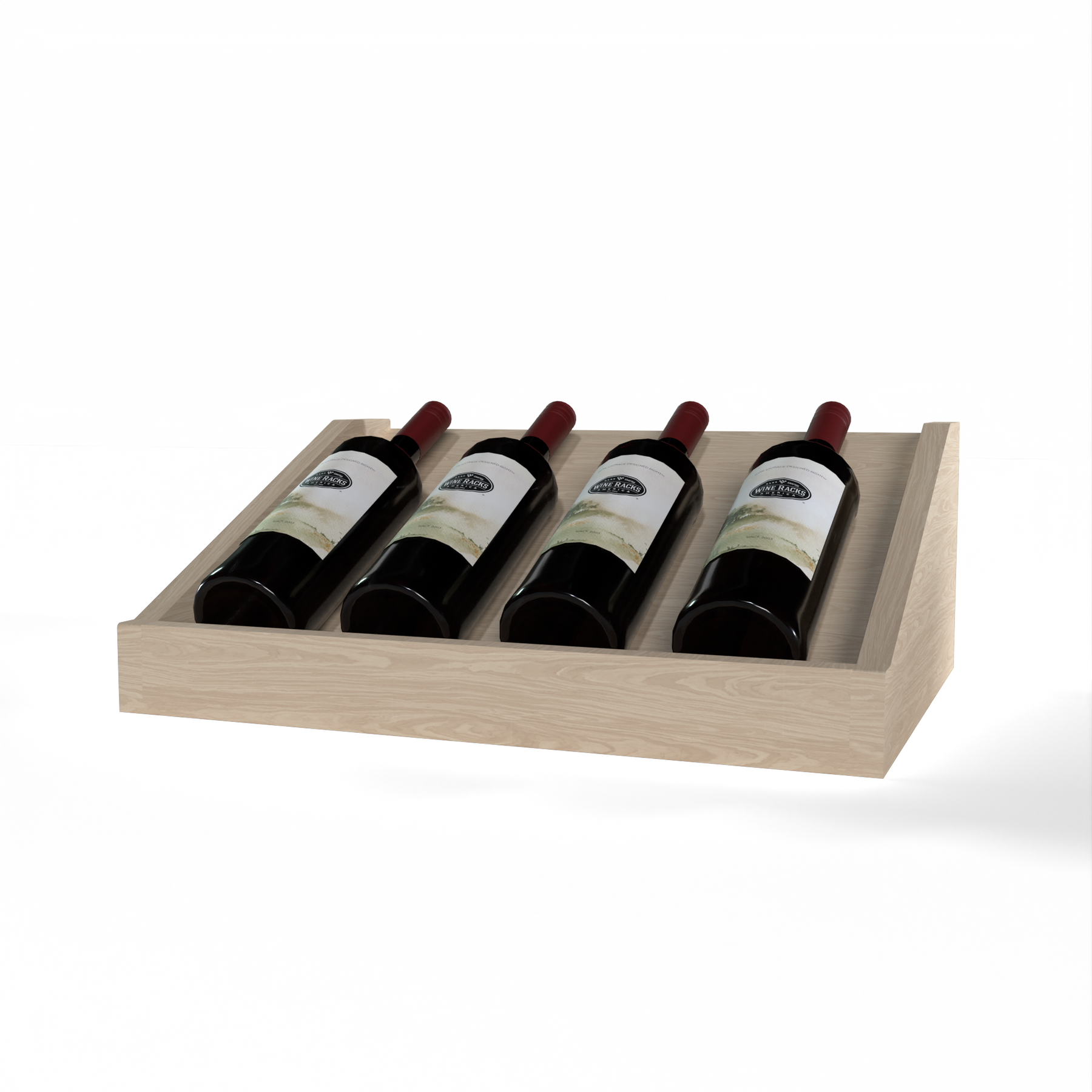4 Column Rack Side View GrandCellar™ - 4 Column Full-Depth Display Top - 7