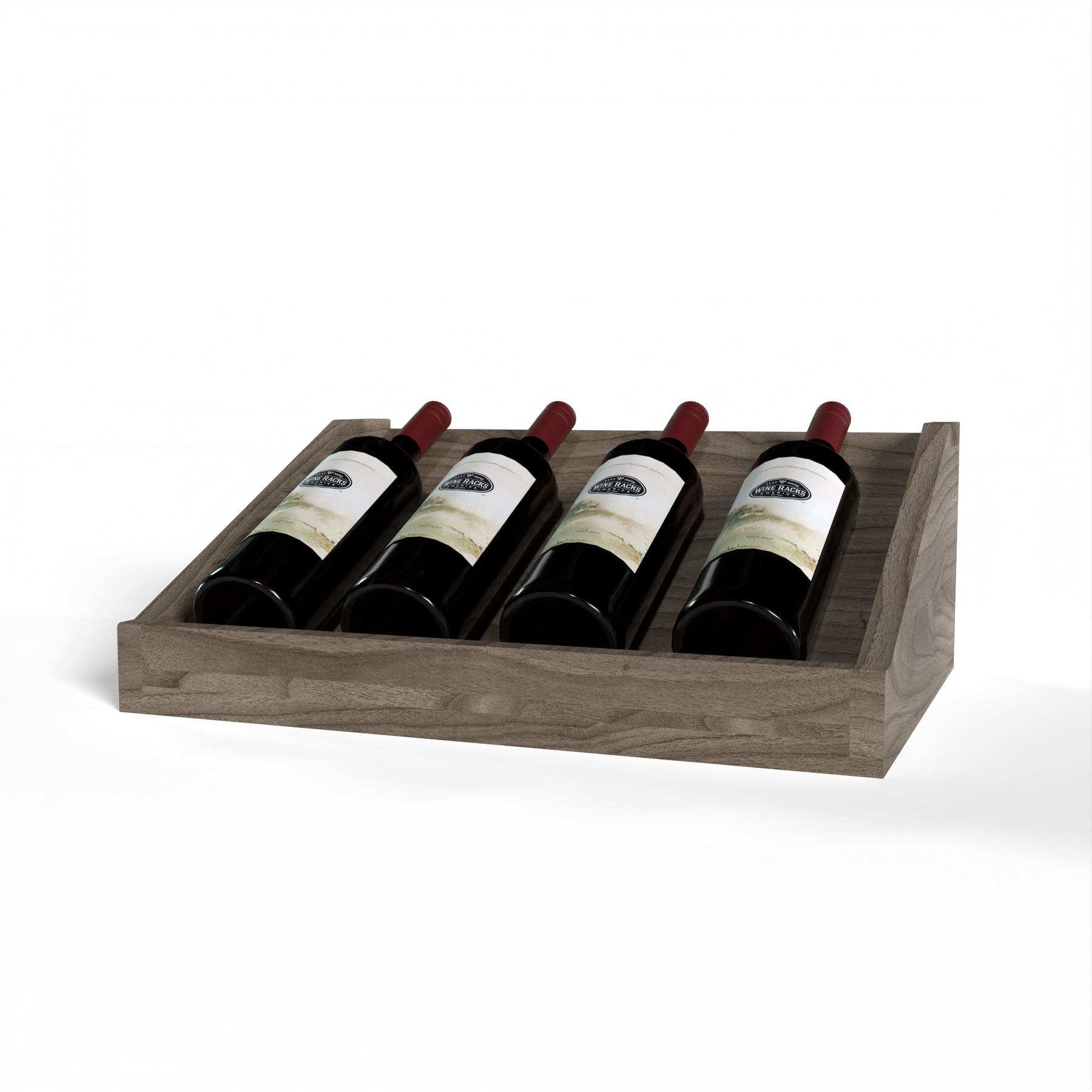 4 Column Rack Side View GrandCellar™ - 4 Column Full-Depth Display Top - 7
