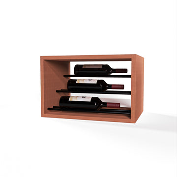 GrandCellar™ - 4 Column Waterfall Label-Forward Wine Display - 12