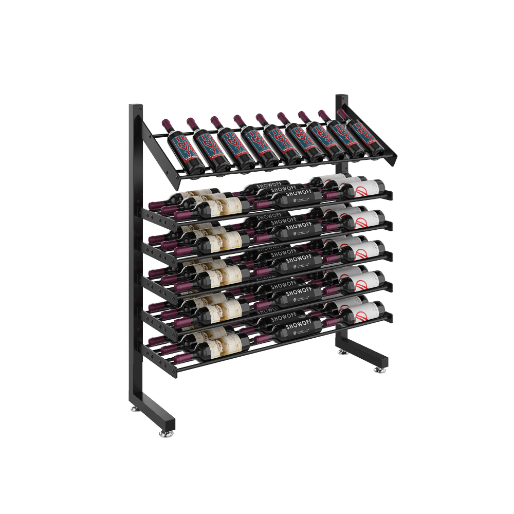 Evolution Single Sided Island Display Rack Presentation Row 3C – Wine ...