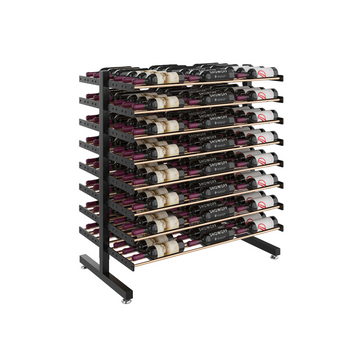 Evolution Double Sided Island Display Rack Max 3C in Matte Black/Golden Bronze