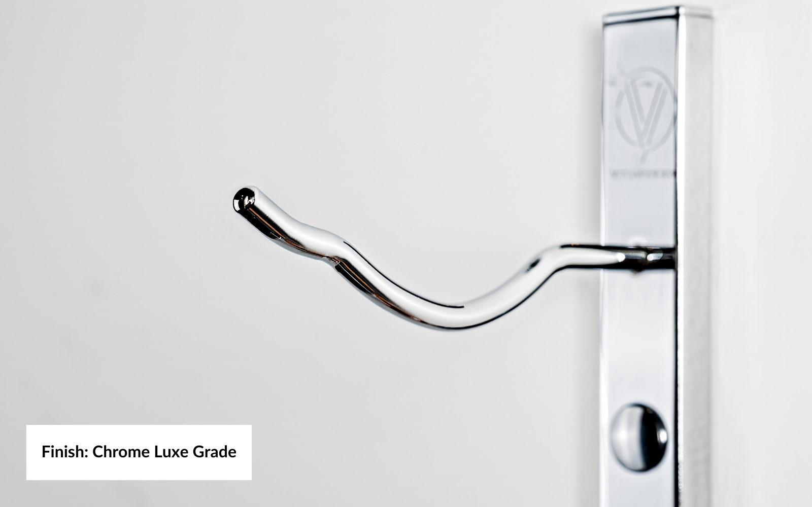 W Series Wine Rack 8 (modern wall mounted metal bottle storage)