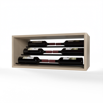GrandCellar™ - 6 Column Waterfall Label-Forward Wine Display - 12